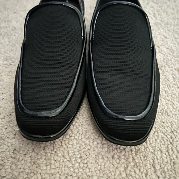 Donald J. Pliner Black Slip-On Loafers - Picture 2 of 6